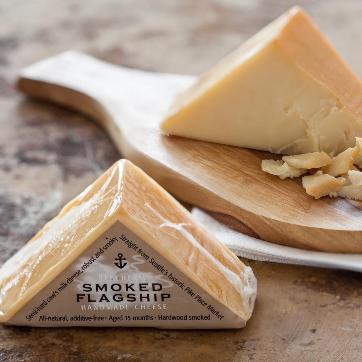 BlackboxMeats Smoked Flagship Cheese, 7oz