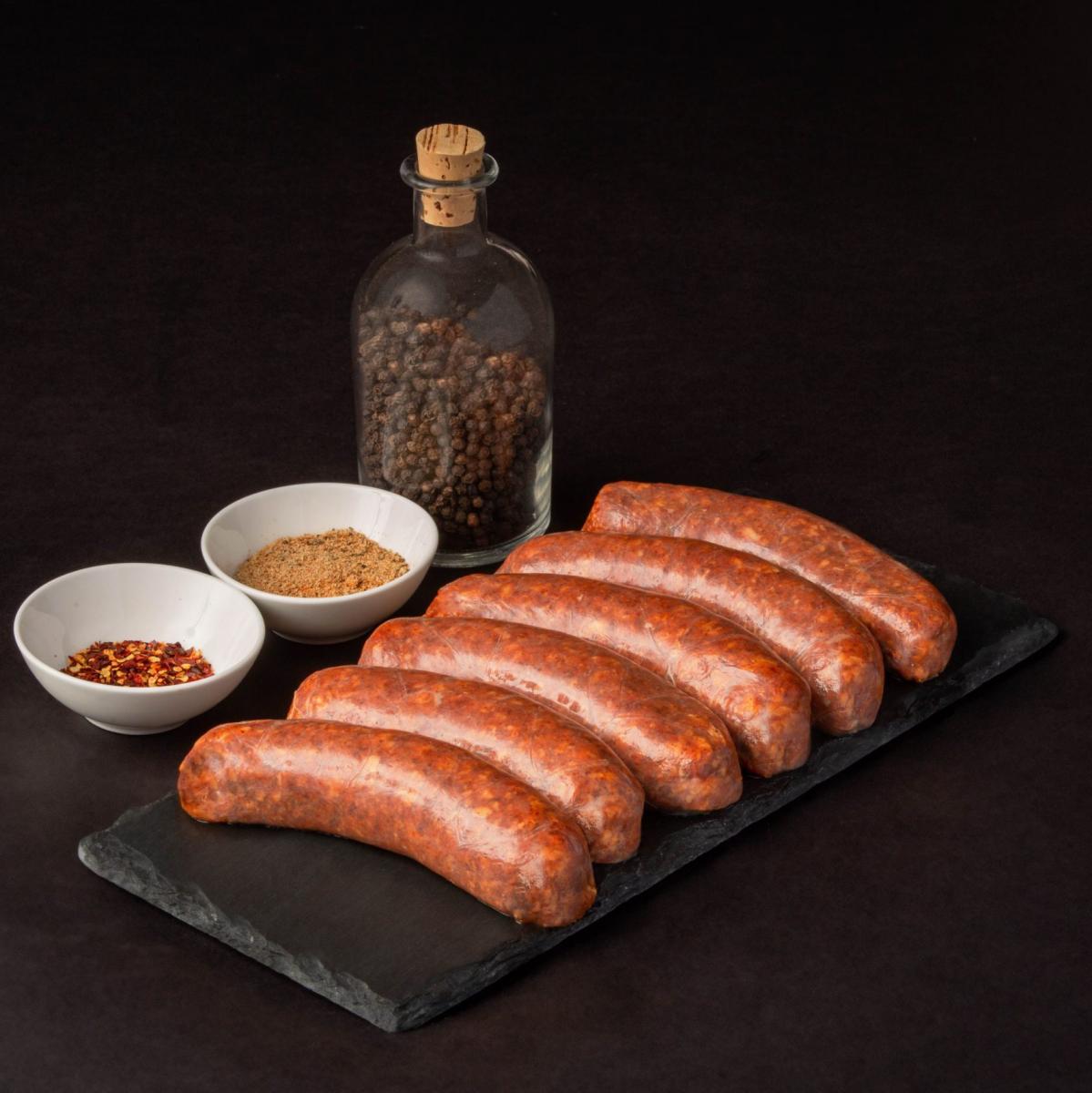 BlackboxMeats Chorizo Sausages, 1lb