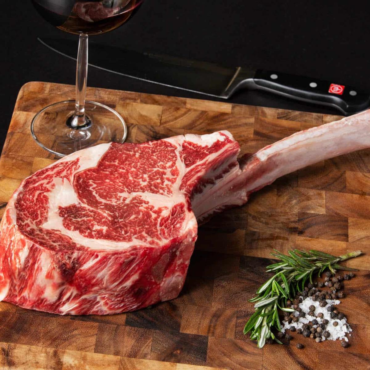 BlackboxMeats Domestic Wagyu Beef Tomahawk, 46oz