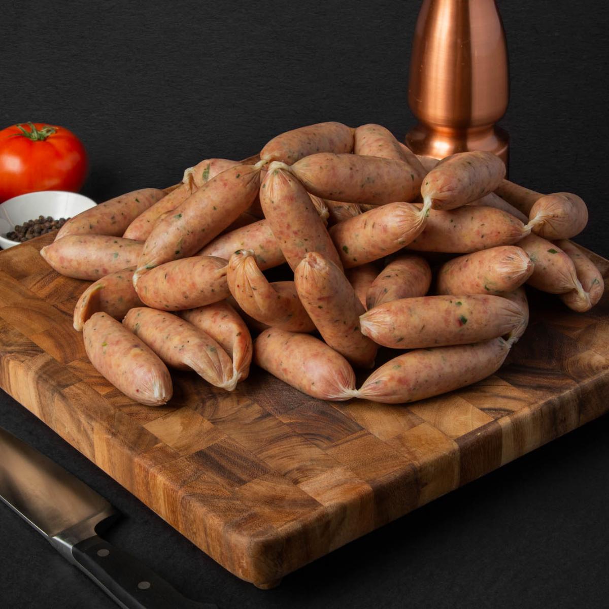 BlackboxMeats Chicken and Apple Sausages, 1lb