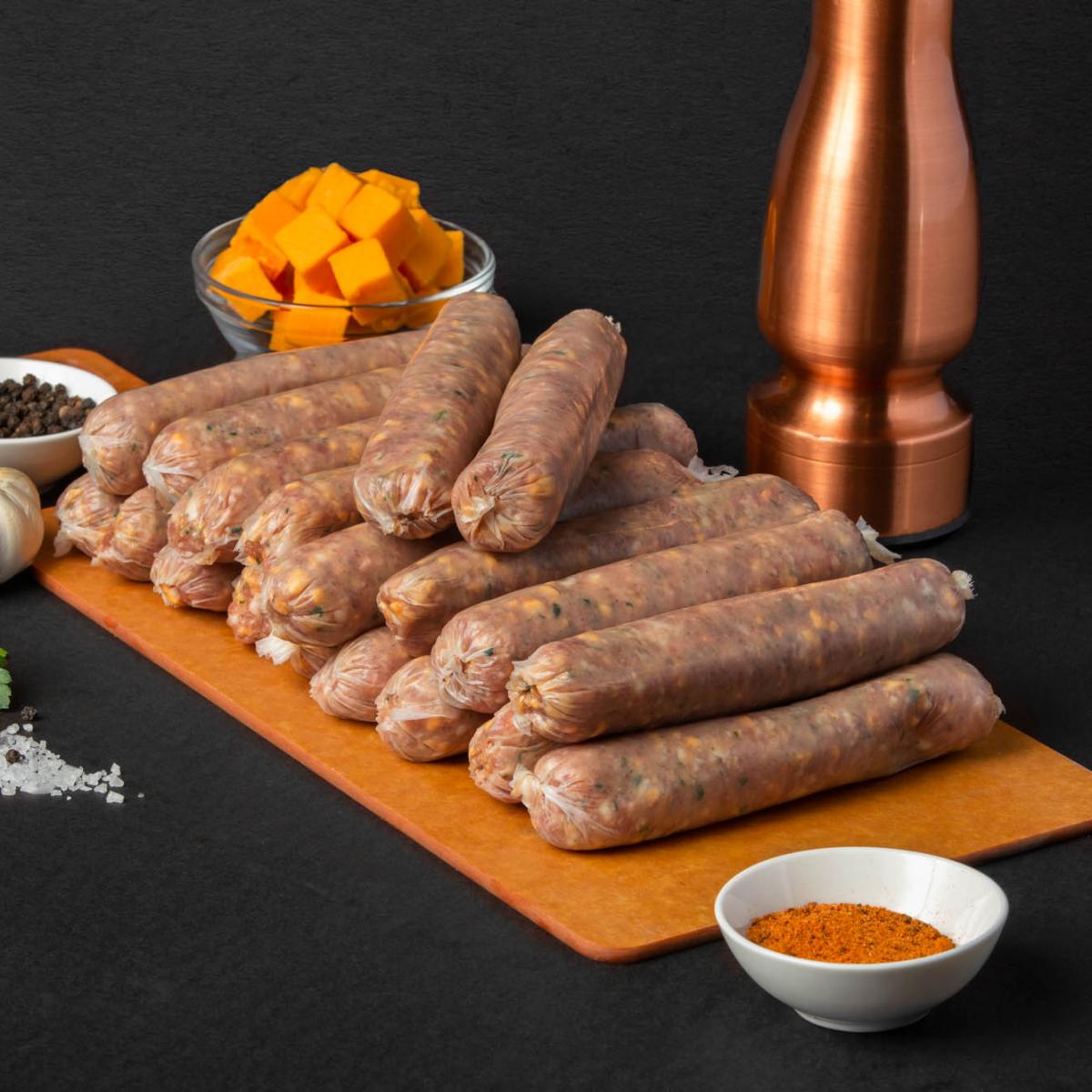 BlackboxMeats Cheddarwurst Sausages, 1lb